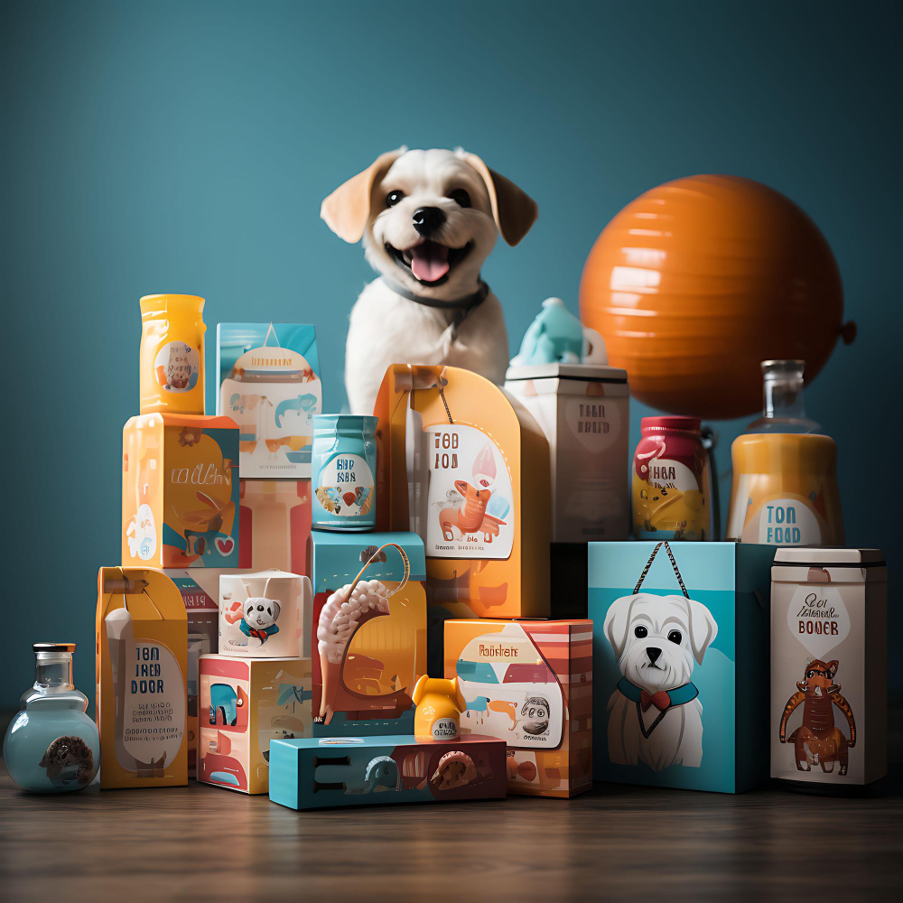 Petfood etiketten